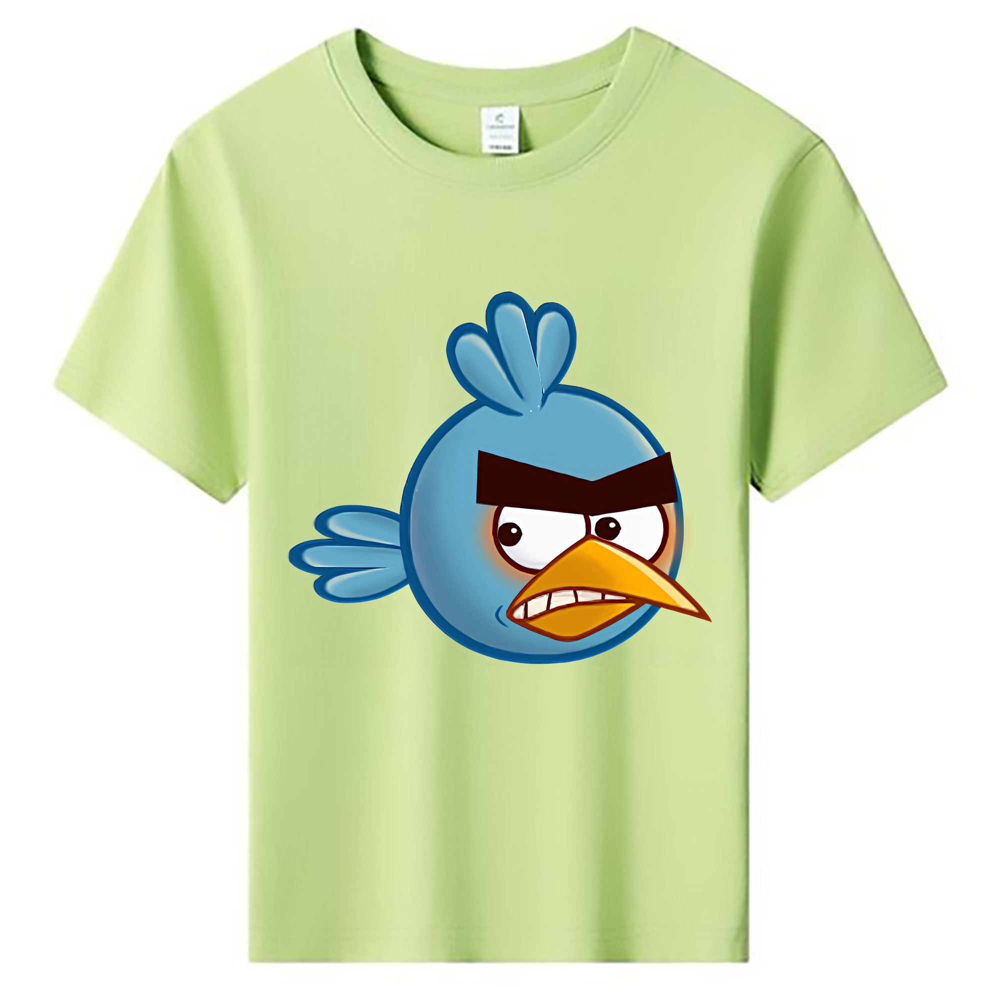 （画像用） Angry Birds アングリーバード 綿100％キッズTシャツ（フロントプリント）